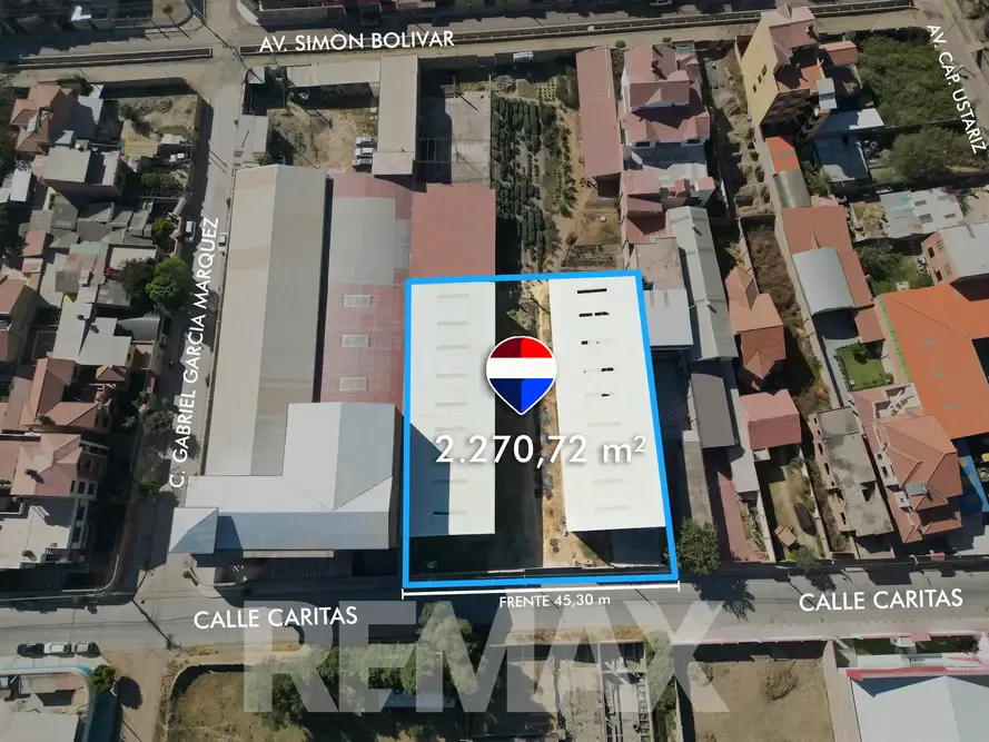 Foto 1 de Propiedad Comercial a Precio de Lote en Colcapirhua