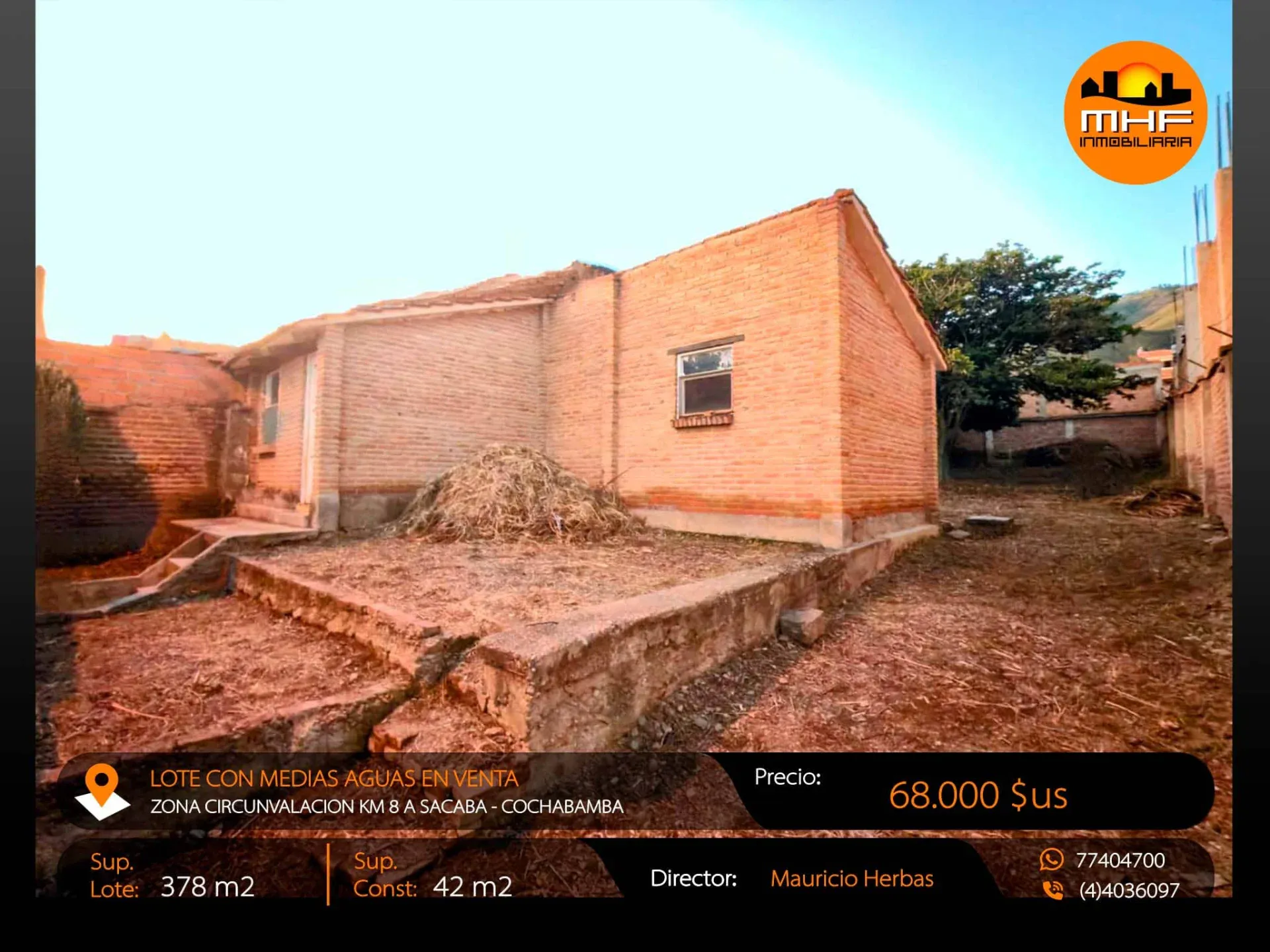 Foto 5 de Casita Lote En Venta Tipo Medias Aguas Ubicado En Huayllani Km 8 A Sacaba