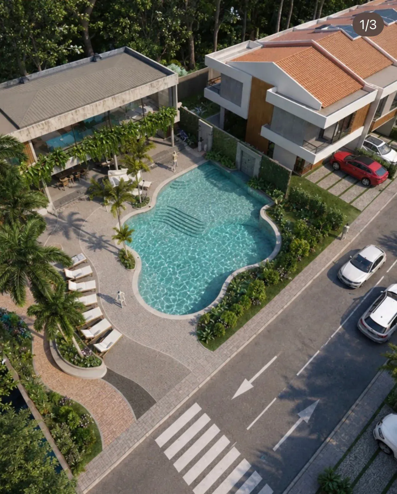Foto 2 de CASA en PRE VENTA en Condominio Square Urubó Villa Bonita