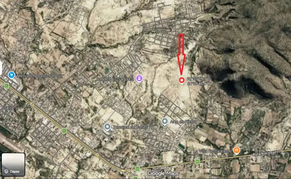 Foto 1 de Terreno comercial en venta en El Portillo, Tarija | 312 m² con gran potencial