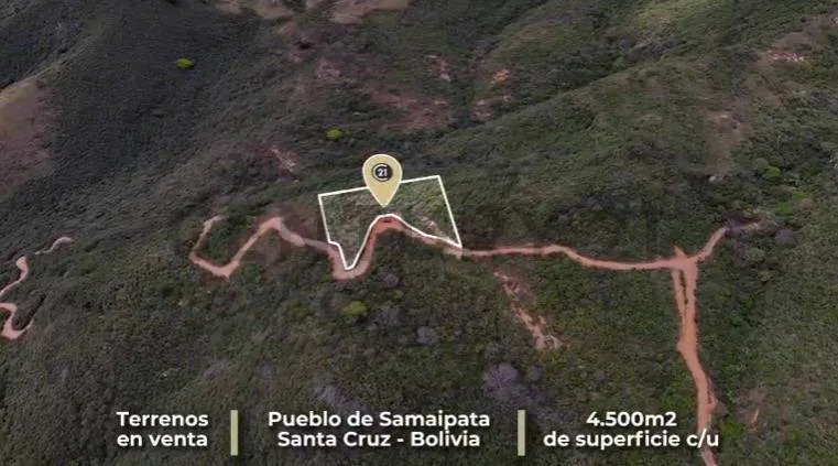 Foto 5 de Terreno en Venta – Samaipata | 4.500 M² | Crédito Directo