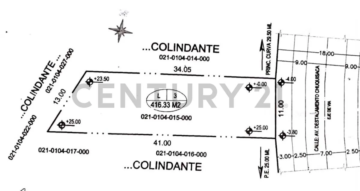 Foto 4 de Lote sobre Avenida Principal en venta