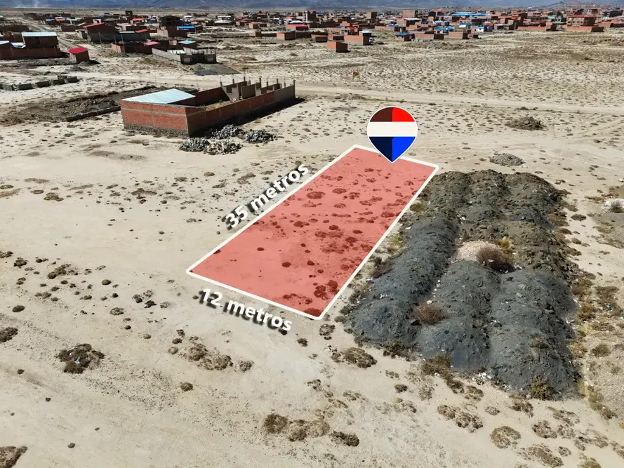 Foto 3 de Terreno en venta de 420 m² en Urb. El Carmen Challapampita, Oruro