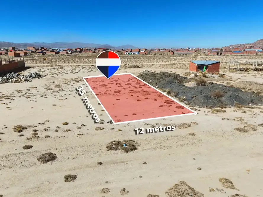 Foto 4 de Terreno en venta de 420 m² en Urb. El Carmen Challapampita, Oruro