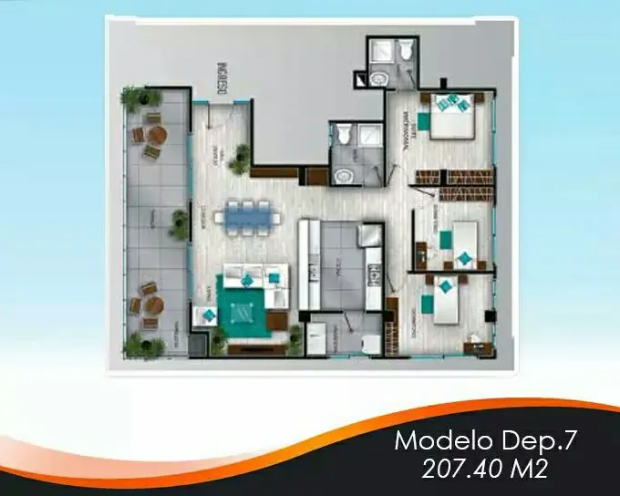 Foto 4 de Hermoso Departamento de Lujo en Venta!!!
