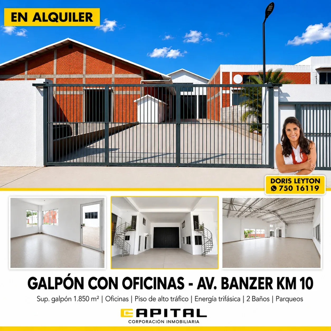 Foto 1 de Galpon en alquiler en zona norte