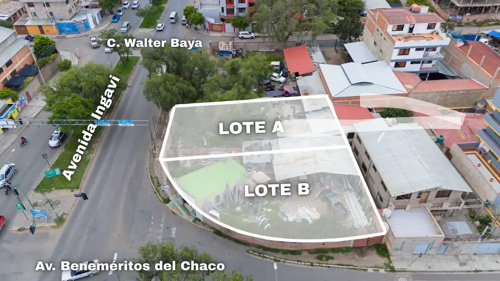 Foto 3 de Ultimo Terrenos en Venta en Esquina Sobre Av. Ingavi – Inversión Estratégica