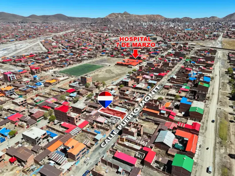 Foto 6 de Casa en venta en Oruro con 334 m² de área total, parqueo y ubicación estratégica