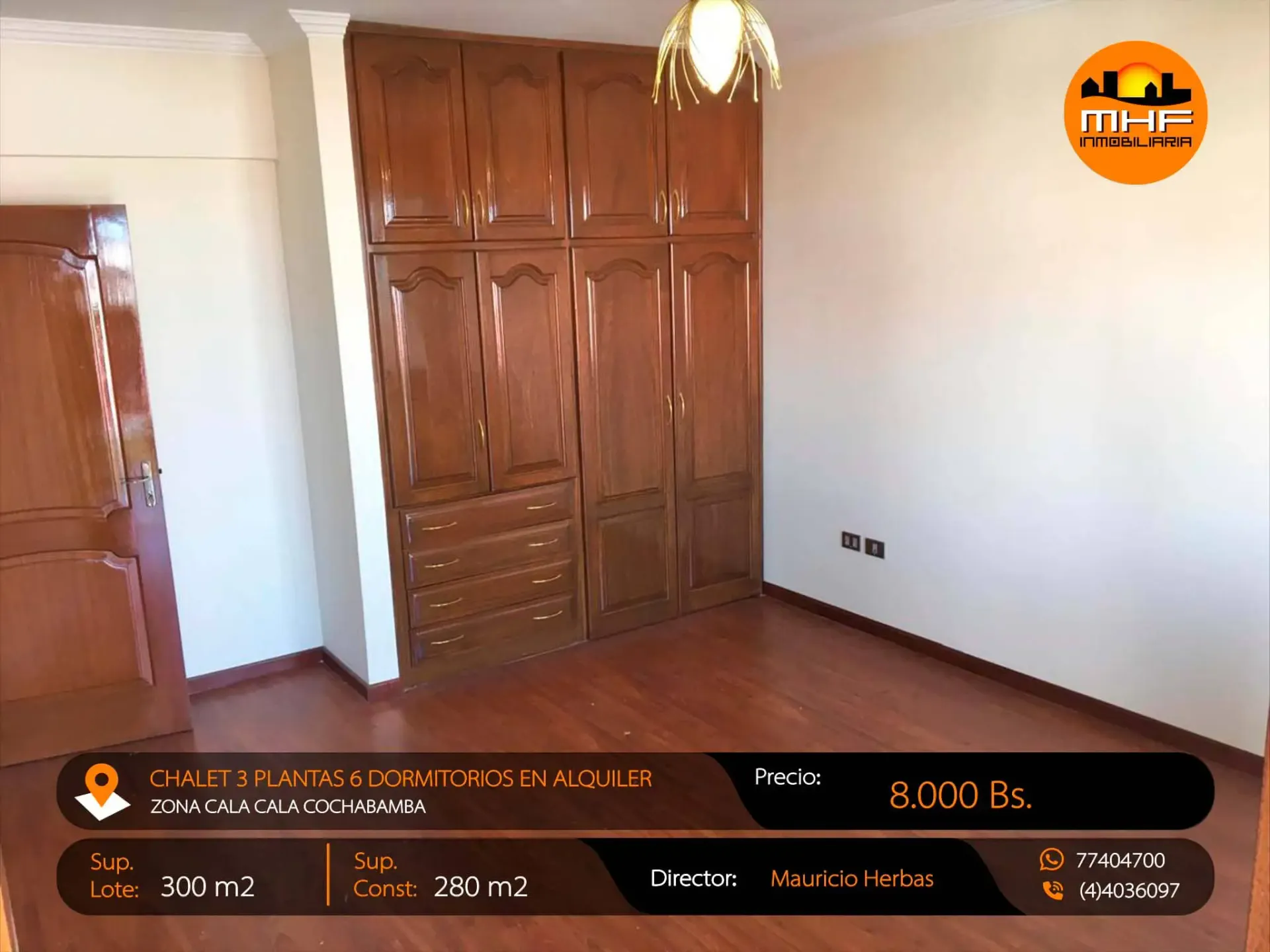Foto 2 de Casa Amplia 3 Plantas En Alquiler Zona Cala Cala Cochabamba