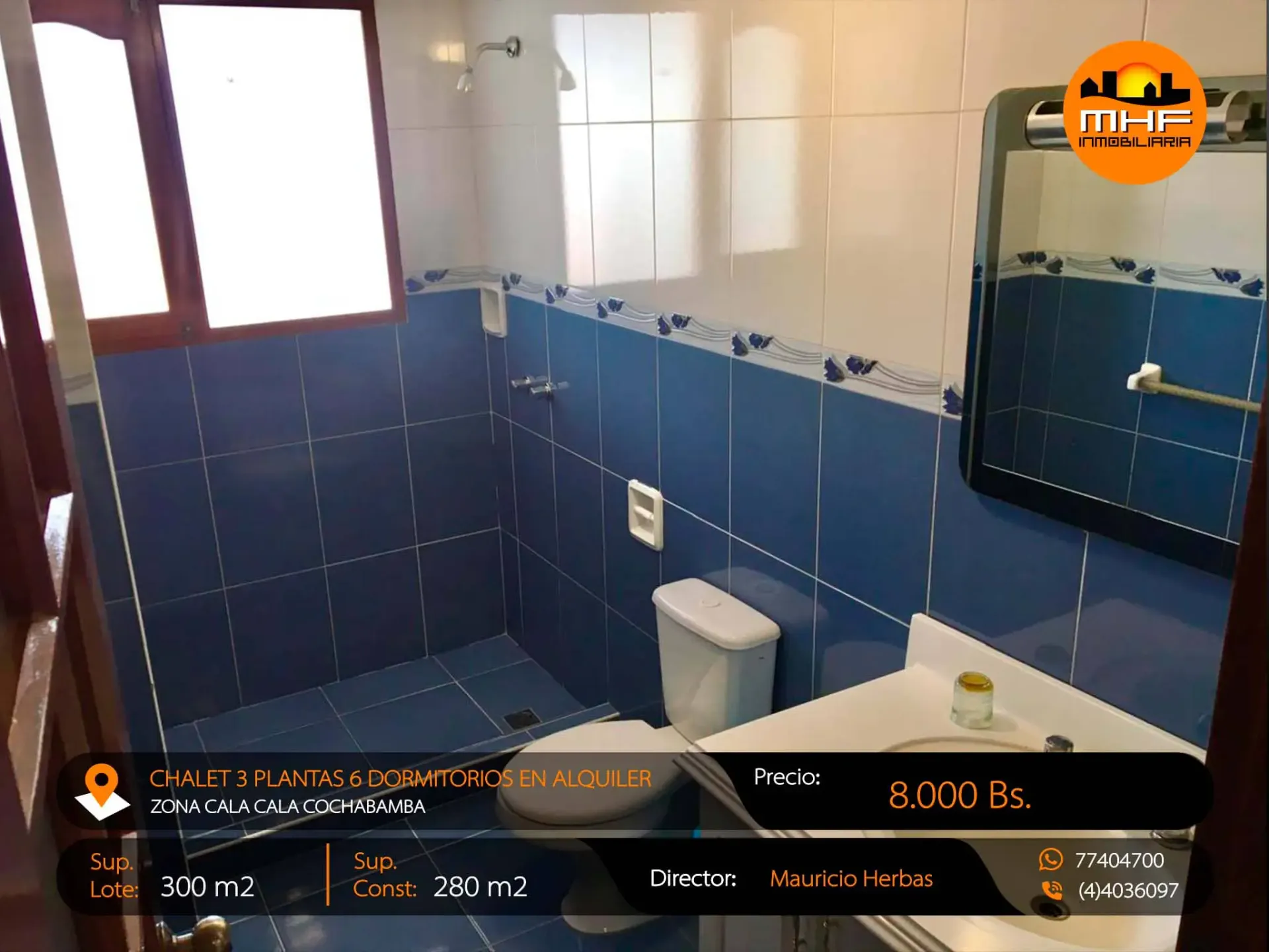 Foto 5 de Casa Amplia 3 Plantas En Alquiler Zona Cala Cala Cochabamba