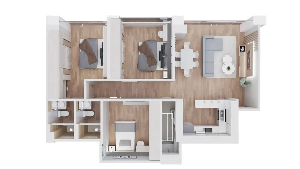 Foto 6 de Departamento de Lujo en Venta – Terraza Santorini, Sucre
