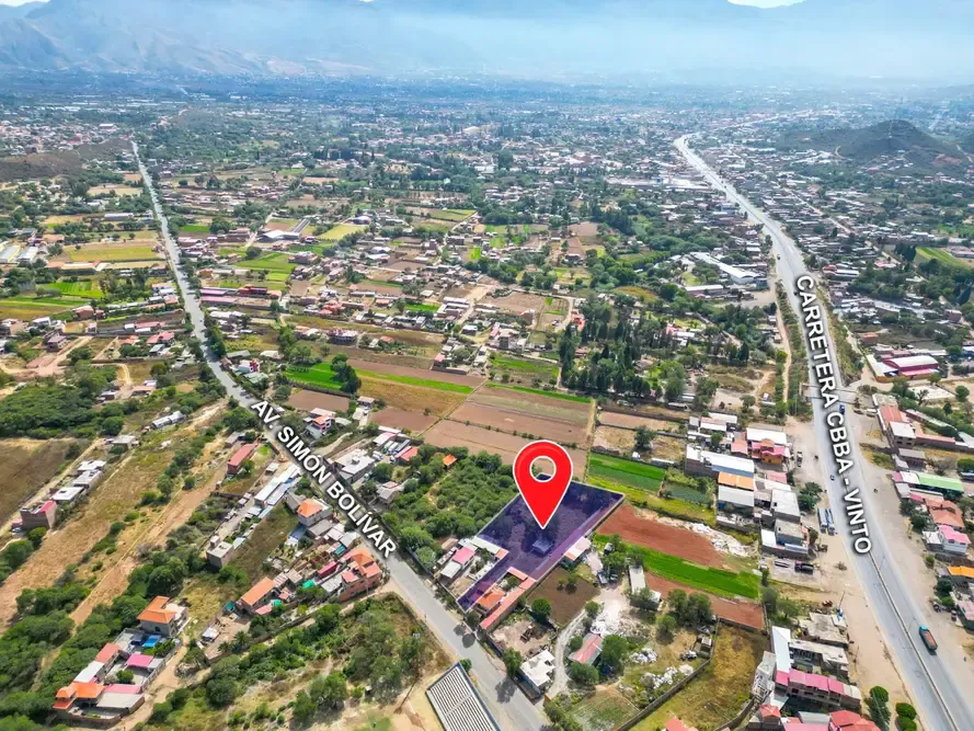 Foto 5 de Terreno en Venta - Av. Simon Bolivar, Suticollo (Frente al Estadio de Sipe Sipe)