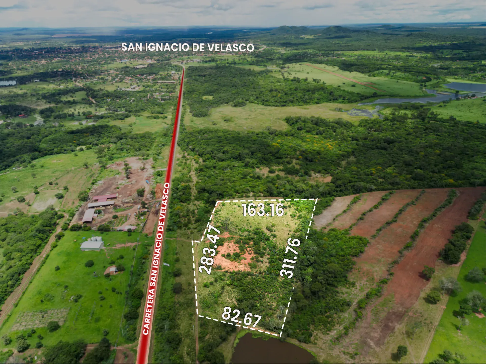Foto 2 de Terreno Comercial Sobre Carretera a San Ignacio de Velasco