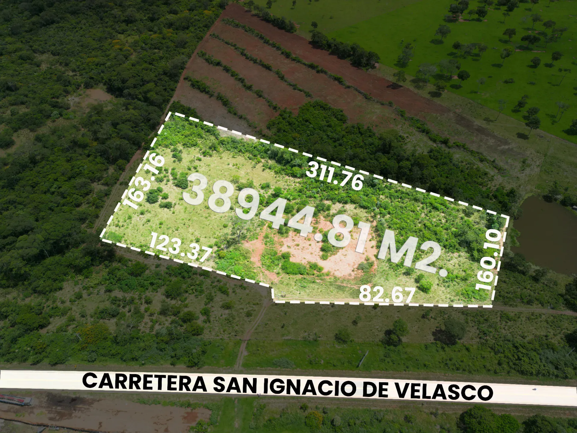 Foto 1 de Terreno Comercial Sobre Carretera a San Ignacio de Velasco