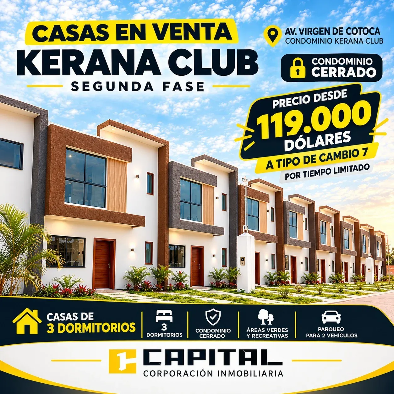 Foto 1 de Condominio Kerana casas en pre venta zona este