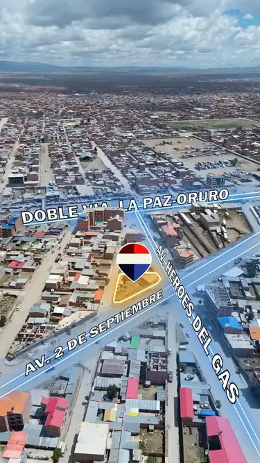 Foto 2 de Inversión Segura en Ventilla, El Alto – Terreno en Venta 713,16 M²