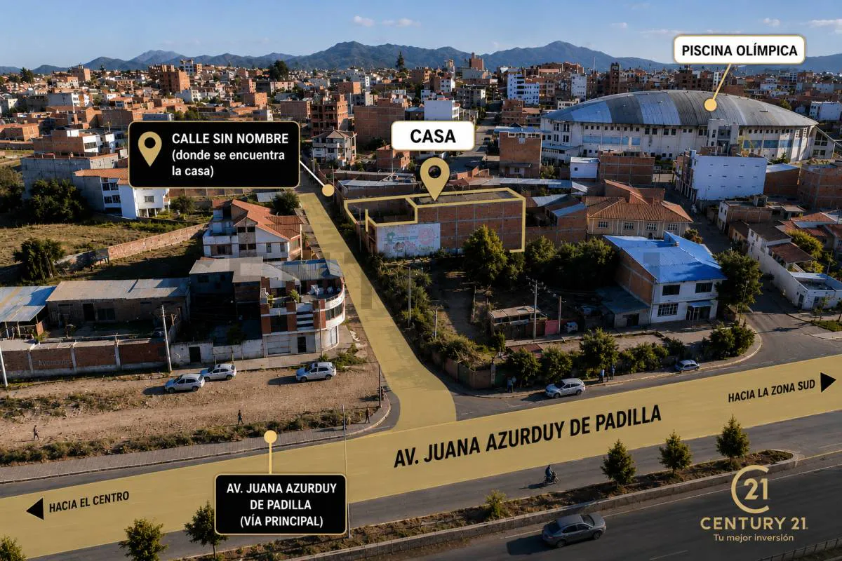 Foto 1 de Casa en Venta en Obra Grueso - Zona Piscina Olimpica, Sucre