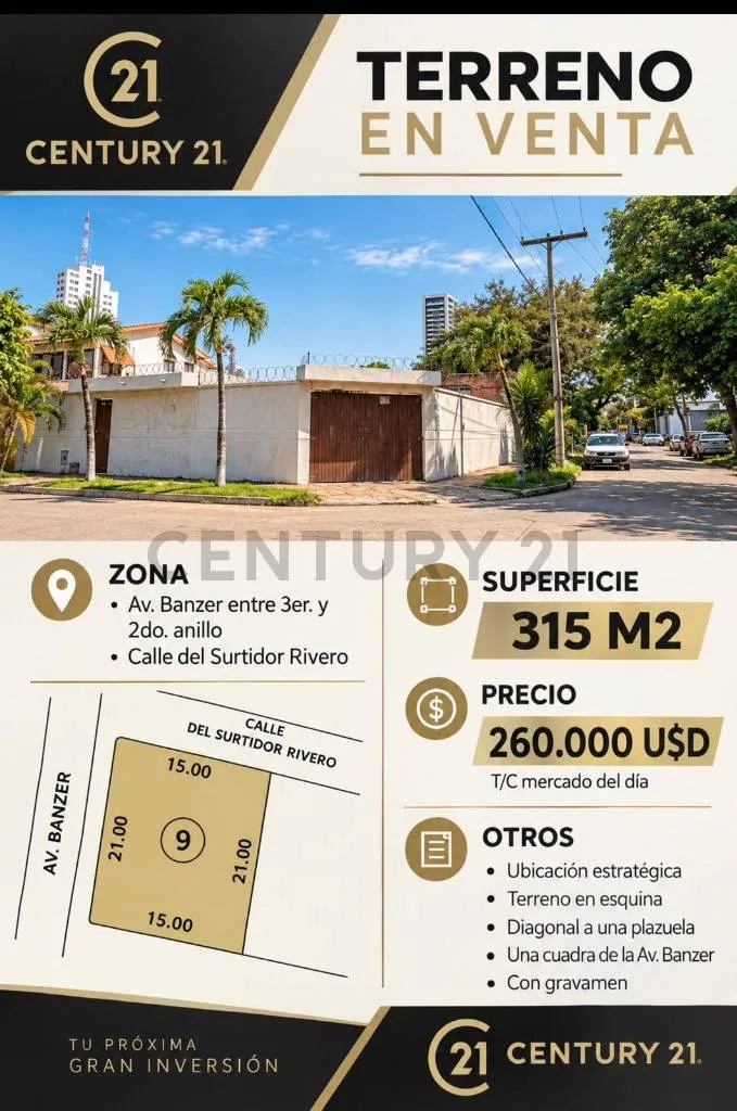 Foto 1 de Terreno en Venta * Excelente ubicación * Altamente comercial