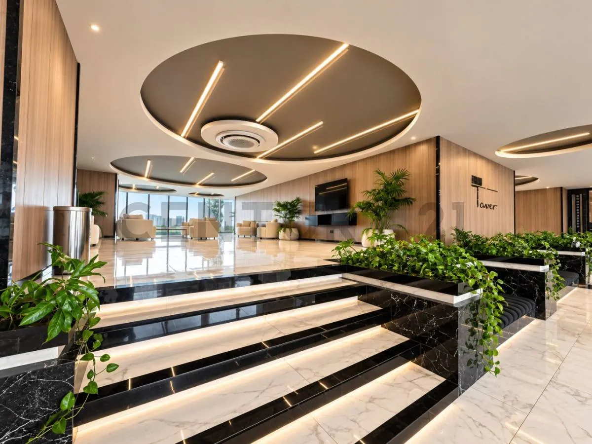 Foto 3 de Monoambiente de Lujo en Venta - Sky Tower | Equipetrol