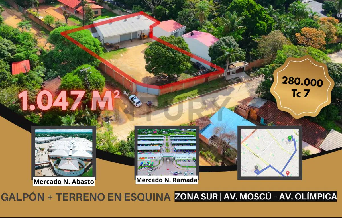 Foto 1 de Galpón + Terreno 1.047 m² | Ideal Empresa o Logística | Zona Estratégica