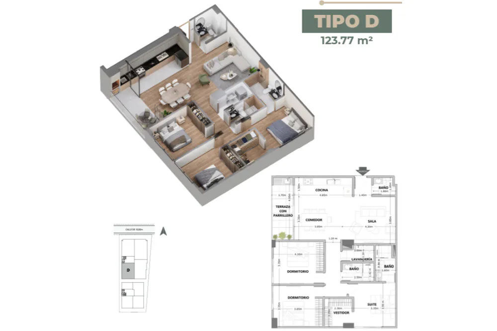 Foto 10 de Hermosos departamentos en pre venta 3 dormitorios Zona Linde