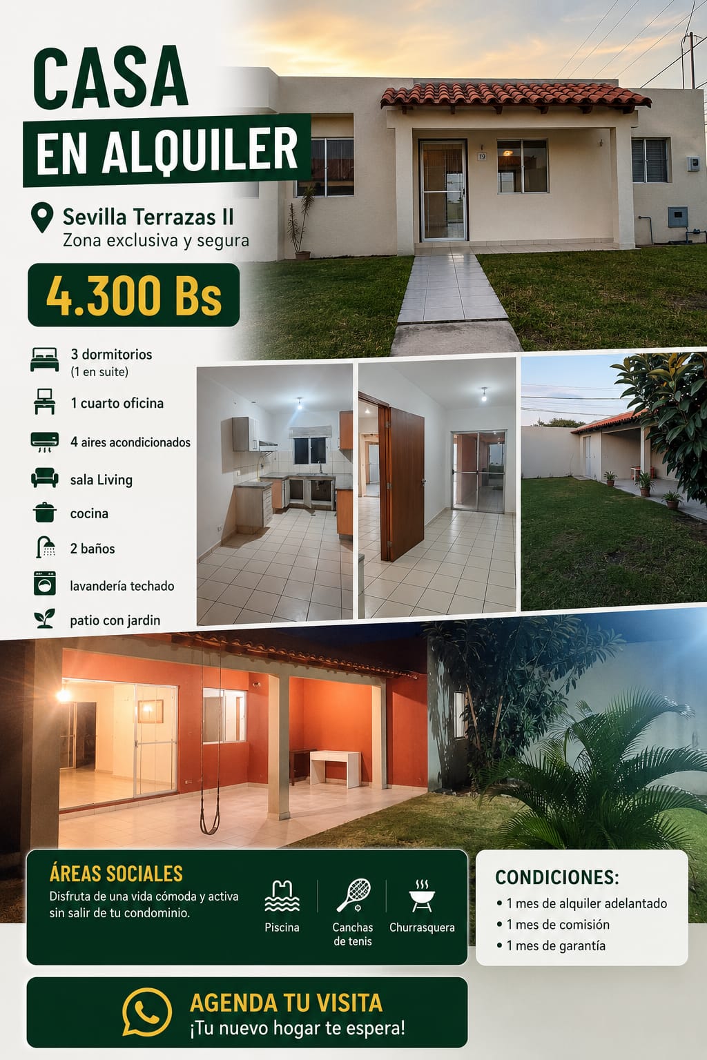CONDOMINIO SEVILLA TERRAZAS 2 - info: 677-333-84