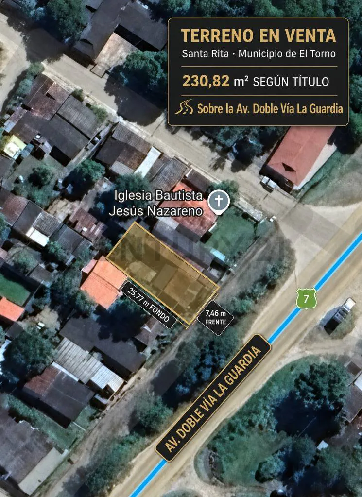 Foto 1 de Terreno en Venta Localidad de El Torno – Sobre Doble Vía a La Guardia