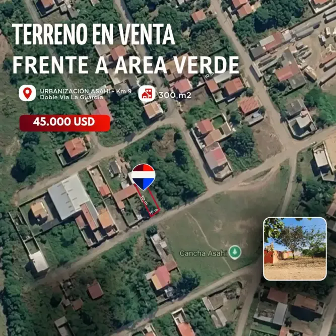 Foto 1 de Terreno en Venta Frente a Area Verde
