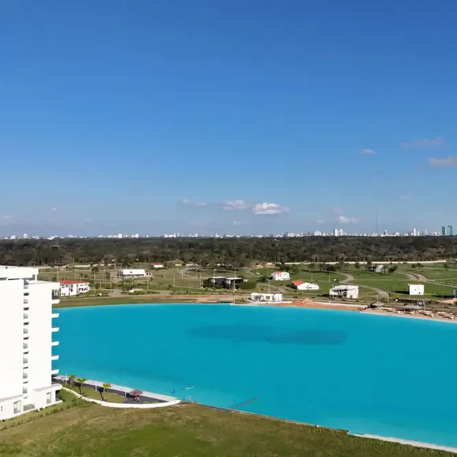 Foto 4 de Oferta de terreno en zona Urubó playa turquesa