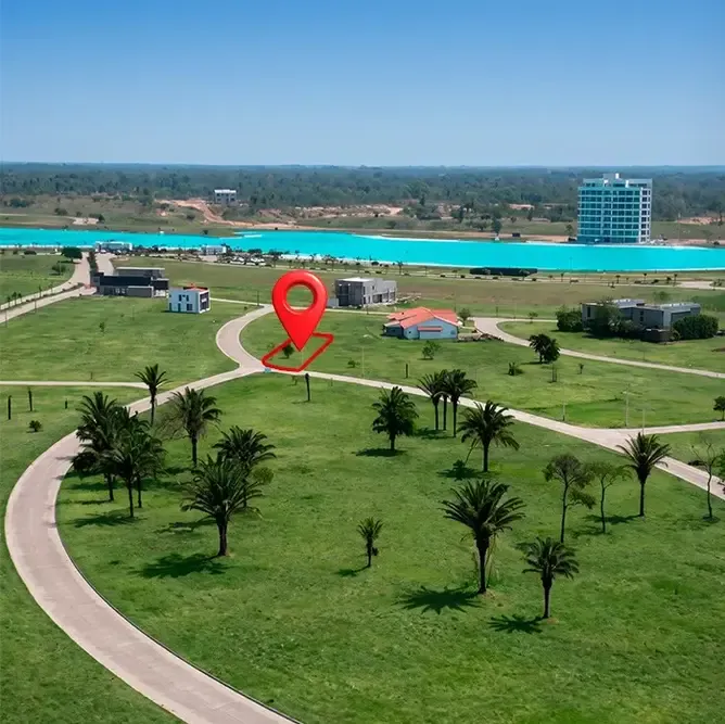 Foto 2 de Oferta de terreno en zona Urubó playa turquesa