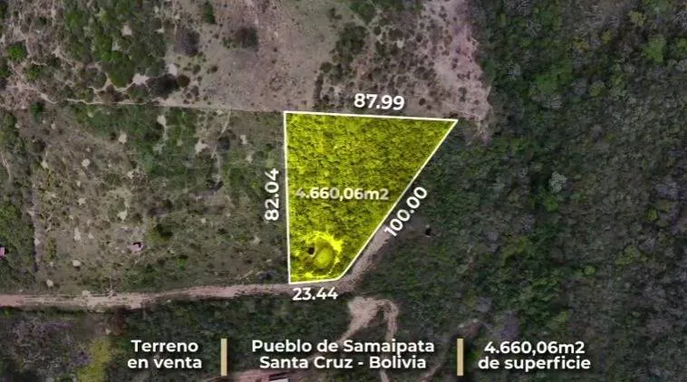 Foto 1 de Terreno en Venta - Samaipata