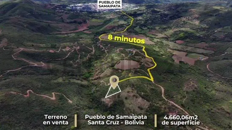 Foto 2 de Terreno en Venta - Samaipata