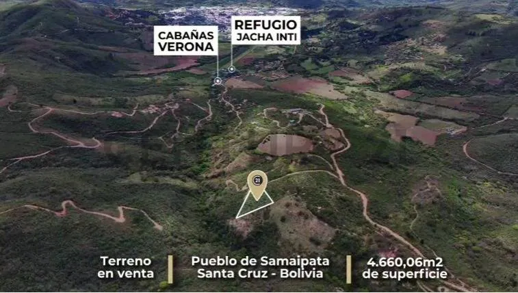 Foto 3 de Terreno en Venta - Samaipata