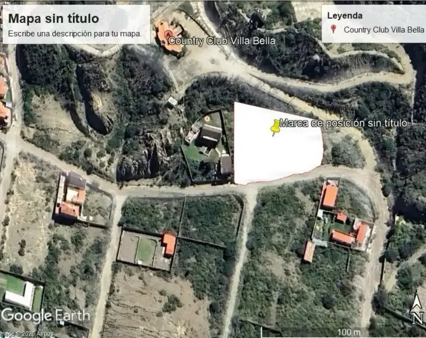 Foto 2 de Terreno en Venta (Urbanización Villa Bella,Mecapaca)