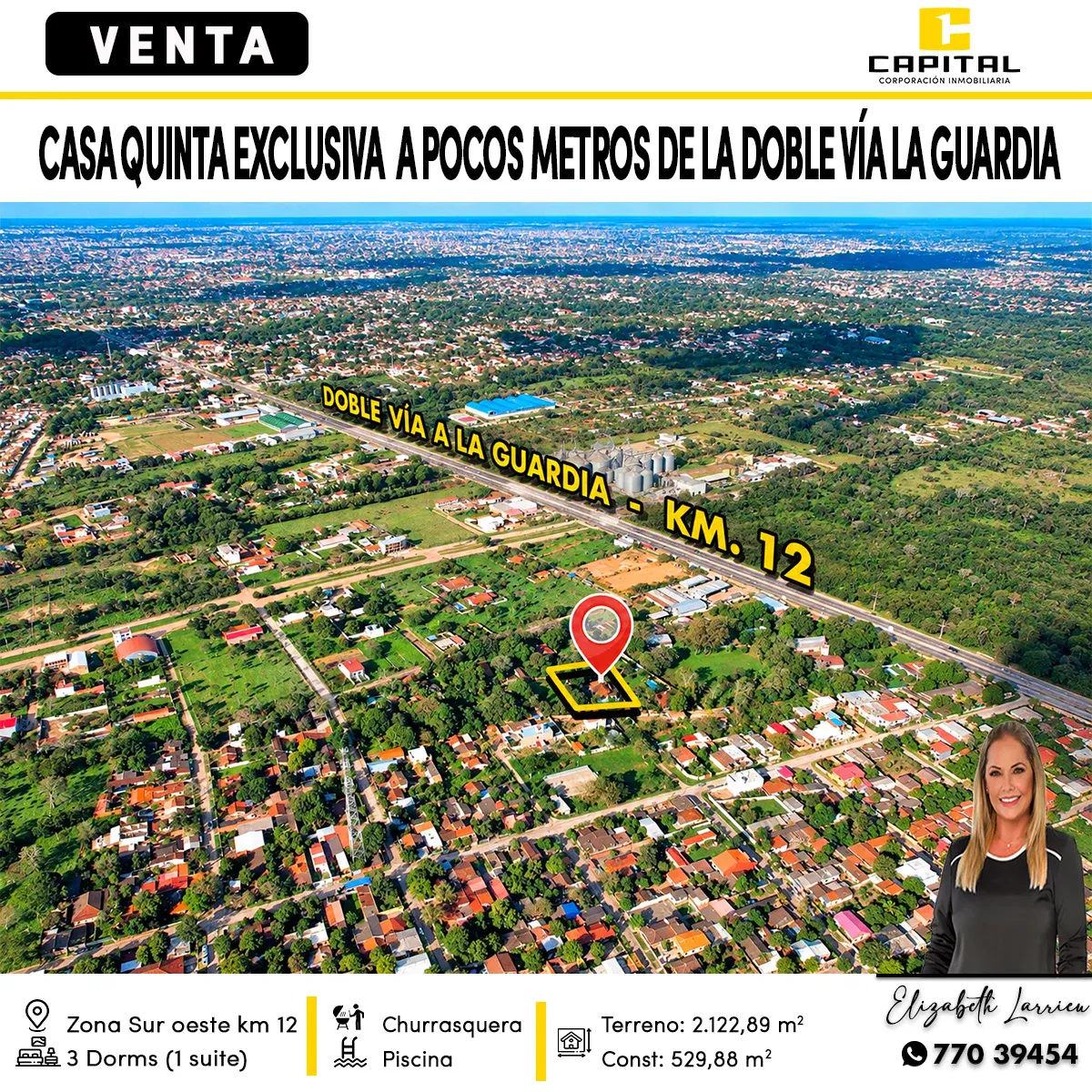 Foto 1 de Casa quinta en venta zona Doble Via La Guardia