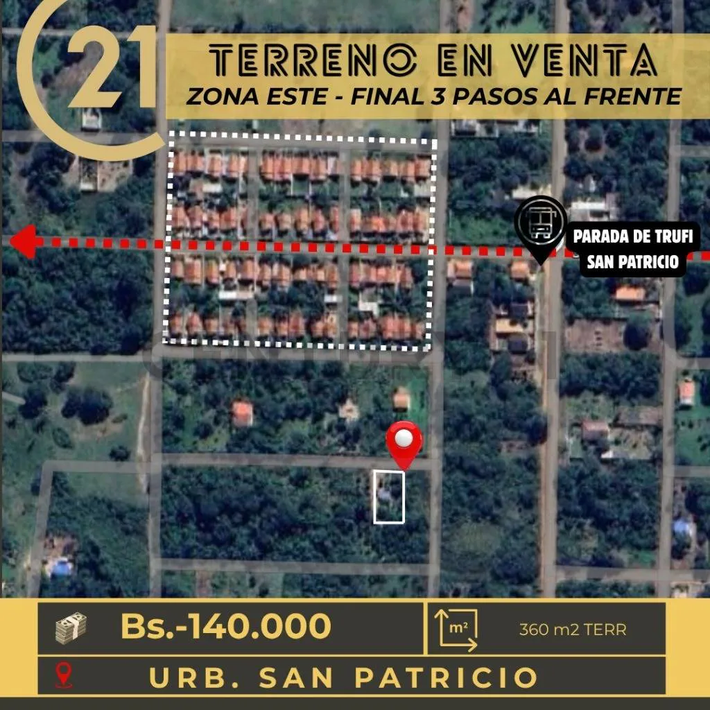 Foto 1 de Terreno en Venta Zona Este