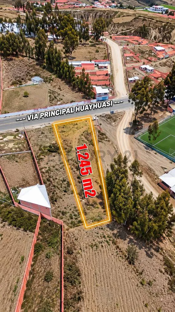 Foto 2 de Terreno en Venta Achocalla Huayhuasi