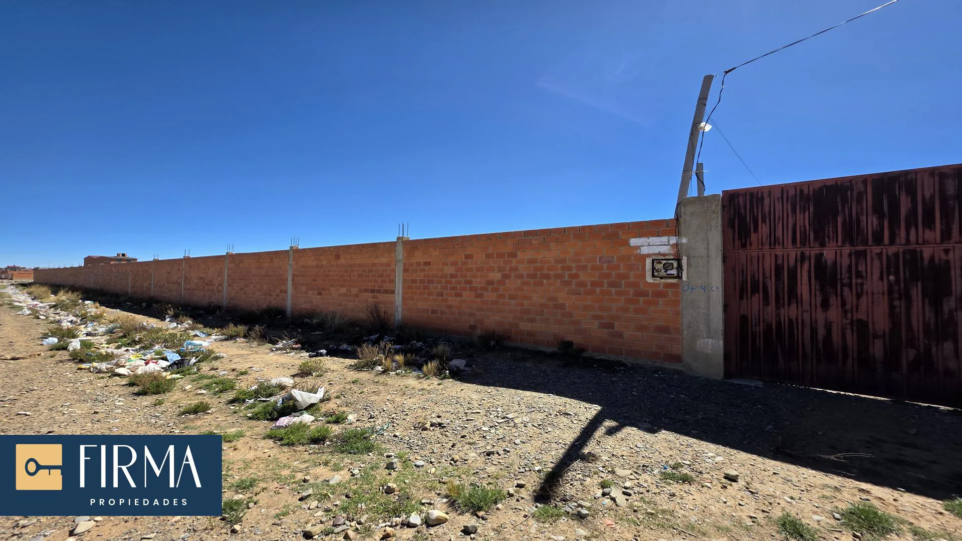 Foto 1 de Compra Este Terreno Amurallado en Viacha