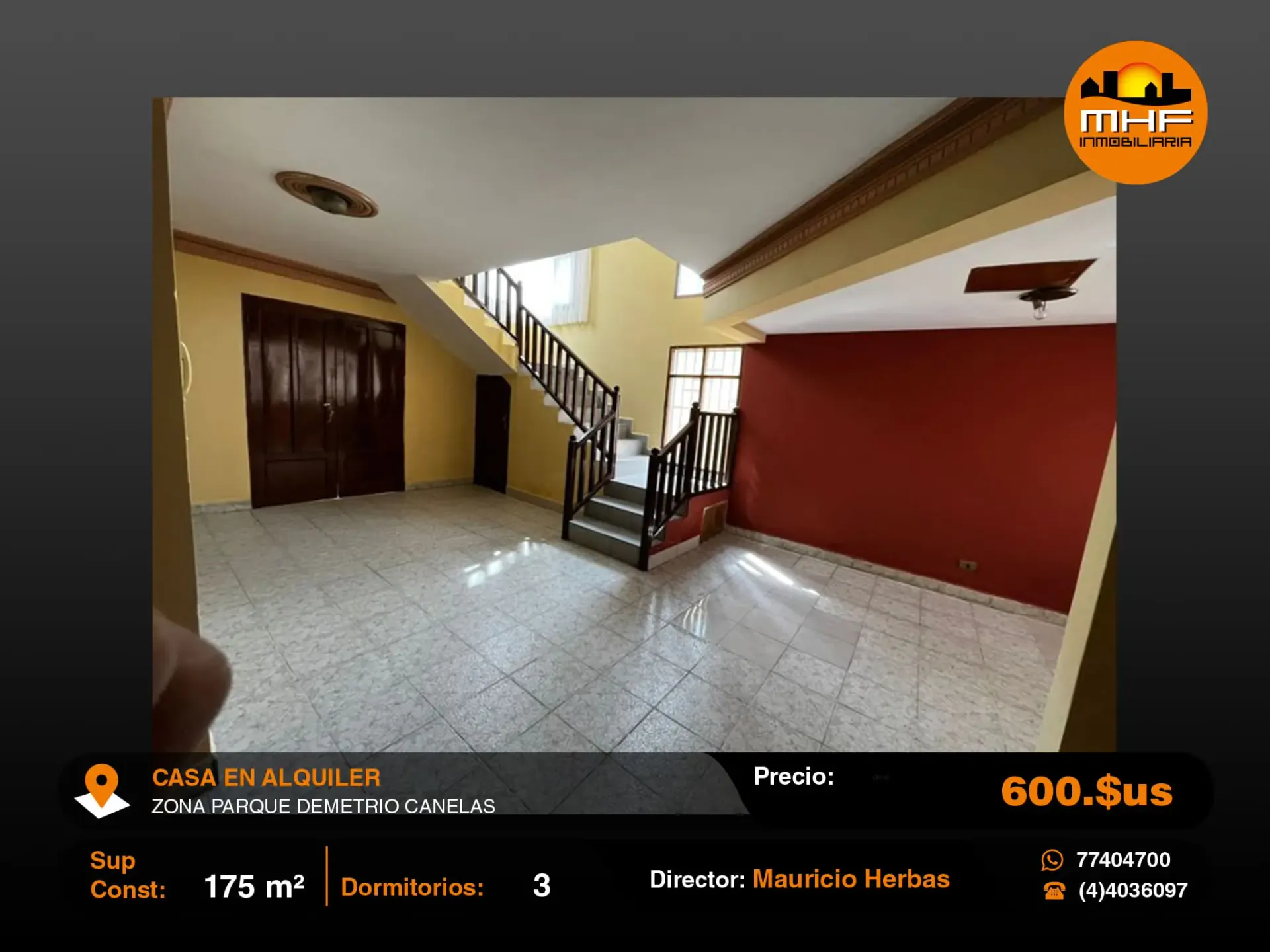 Foto 2 de Alquiler de Casa Zona Demetrio Canelas