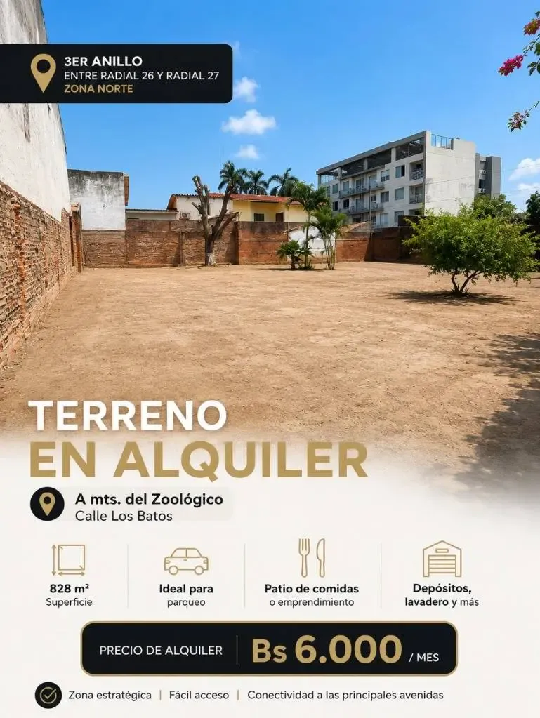 Foto 5 de Centrico Terreno en Alquiler Zona Zoologico