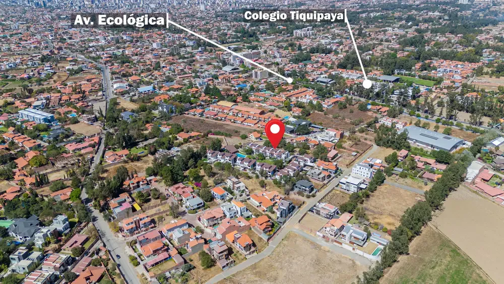 Foto 3 de Casa en Venta Condominio "Jardin Europa Tiquipaya"