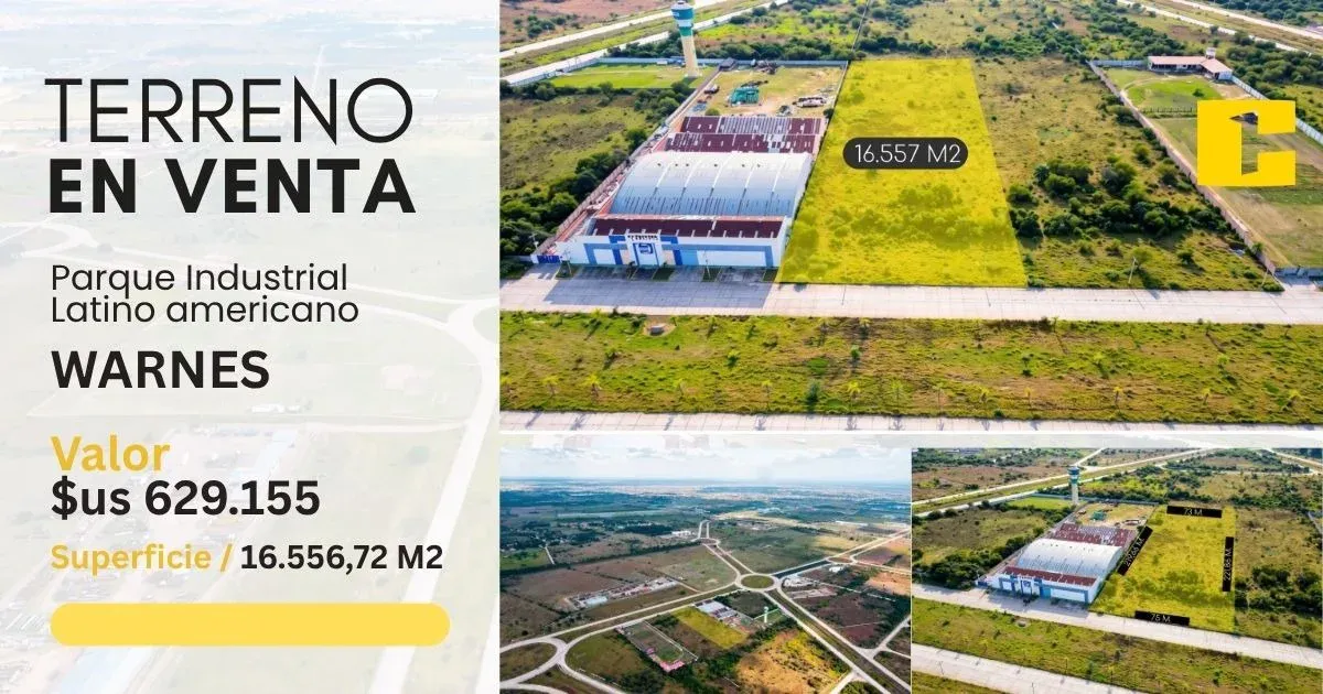 Foto 1 de Terreno en venta en Parque Industrial Latinoamericano