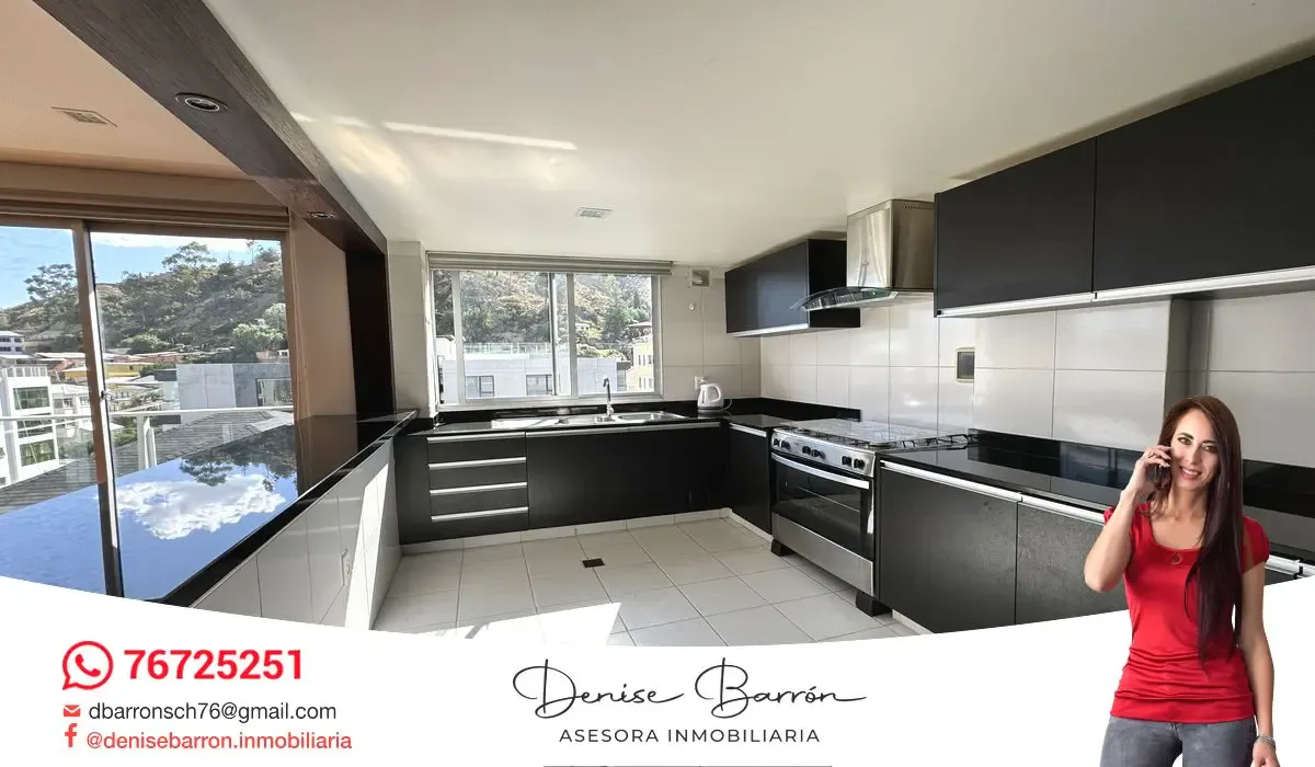 Foto 3 de Achumani, San Ramon, Bello Depto 2d con Dependencias en Venta o Alquiler