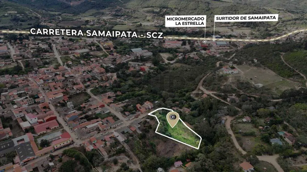 Foto 4 de Terreno en venta | Samaipata – Casco Viejo