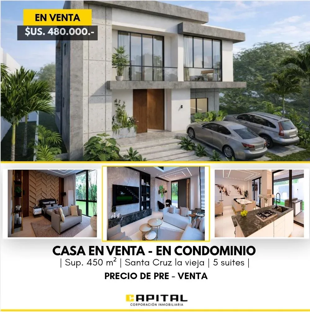 Foto 1 de Casas en pre venta en Cond Santa Cruz la Vieja