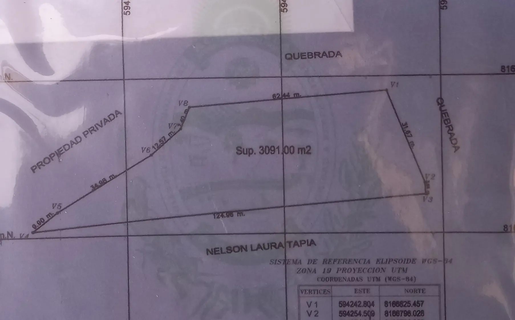 Foto 2 de Terreno en Venta - Achocalla