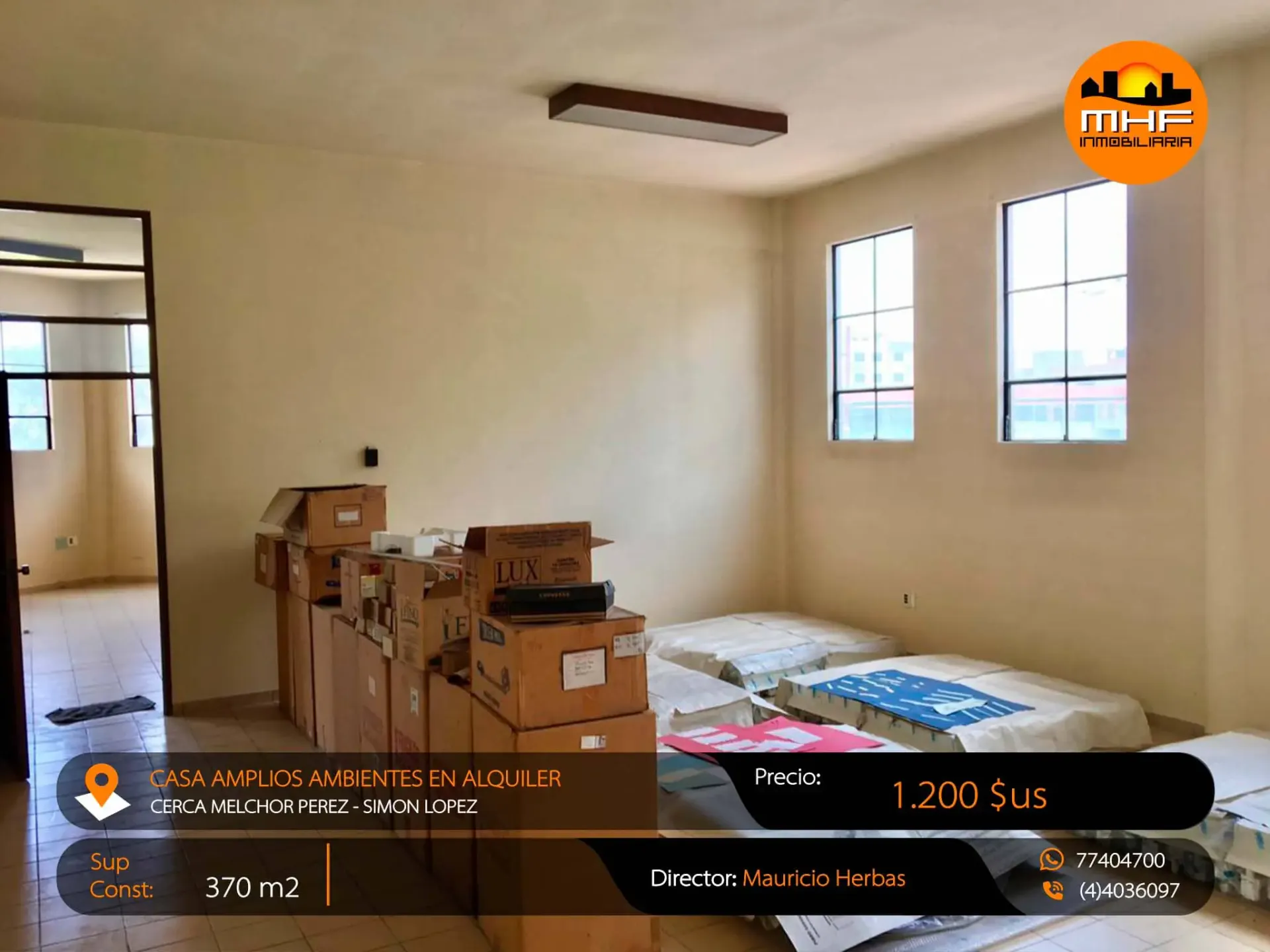 Foto 4 de Casa En Alquiler Ambientes Espaciosos Zona Melchor Pérez Simón Lopez