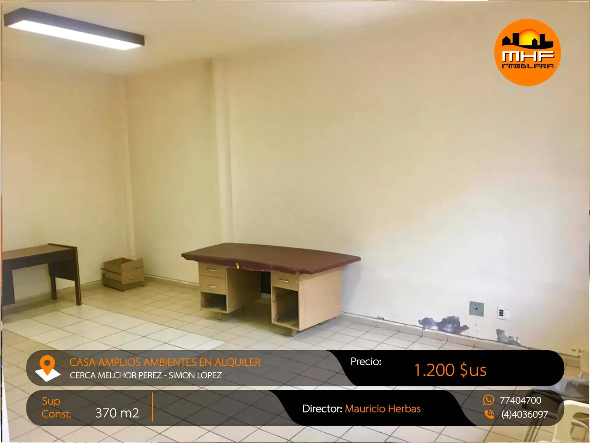 Foto 5 de Casa En Alquiler Ambientes Espaciosos Zona Melchor Pérez Simón Lopez