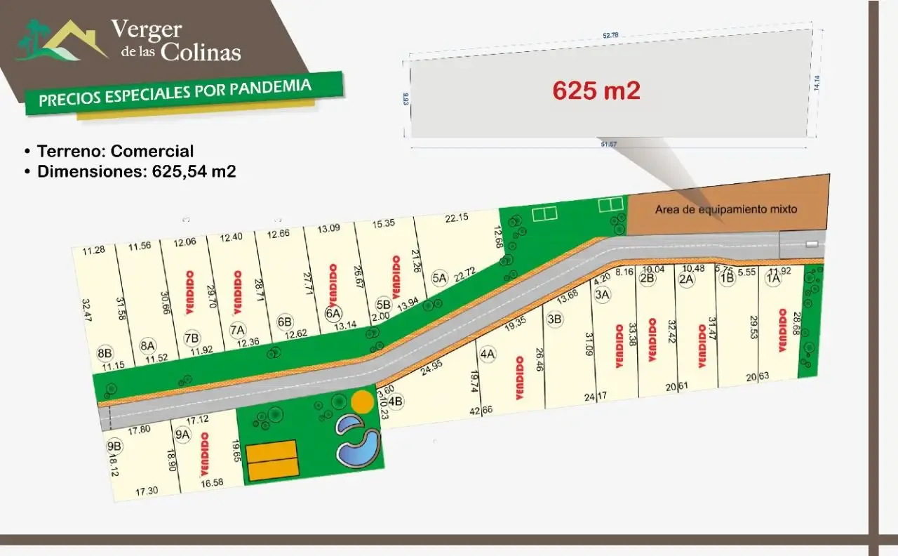 Foto 2 de Terreno en Venta en El Urubo Condominio Verger de Las Colinas