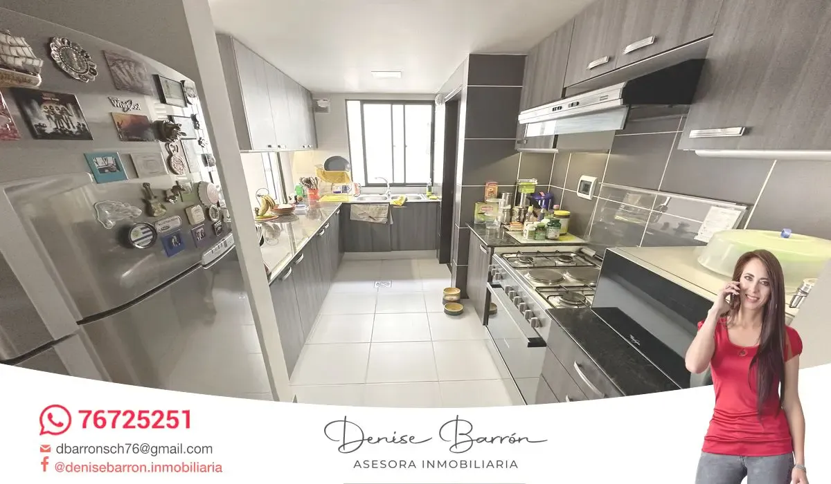 Foto 4 de Achumani, Lindo Depto 3d en Venta, Sector San Ramon